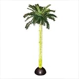 Mirrotek LBB54Palm3 Palm Tree Bubble Floor Lamp