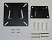 Power Mounts Heavy Duty 10"-24" Small Slim Lcd/computer Monitor, Flat Screen Tv Wall Mount Bracket with - No Tilt - Ultra Thin Flush Mount Mounting Brackets for Flat Panel Led, & LCD Displays Power Mounts Heavy Duty 10"-24" Small Slim Lcd/computer Monitor, Flat Screen Tv Wall Mount Bracket with - No Tilt - Ultra Thin Flush Mount Mounting Brackets for Flat Panel Led, & LCD Displays