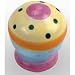 1" Dia Hand Painted Porcelain Marrakesh Knob