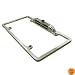 Absolute CAM1500S Universal License Plate Frame with Built-In CMOS Waterproof IR Camera (Silver)