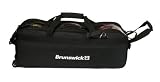 Brunswick Slim Triple 3 Ball Roller Bowling Bag by KR Strikeforce