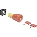 Siemens 3SB30 00-1MA20 Key Operated Emergency Stop Mushroom Pushbutton, 40mm Head, O.M.R. Key Operated, 73037 Lock, Positive Latching, Unlock By Key Only, On/Off Key Removal Position, Red