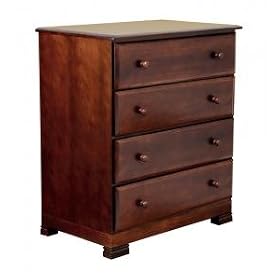 DaVinci Kalani 4 Drawer Dresser Finish: Espresso