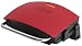 George Foreman GR236CTR G-Broil Cool-Touch Electric Nonstick Countertop Grill, Red