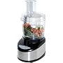 Haier HFP400SS 400-Watt 10-Cup Food Processor, Stainless Steel with Black Trim