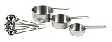 from Meyer Prestige Main Ingredients Stainless Steel Measuring Spoons and Cups (Model 50706)
