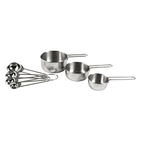 Prestige Main Ingredients Stainless Steel Measuring Spoons and Cups