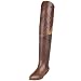 Lucky Women's Gwen Over-The-Knee Boot,Brown/Tobacco/Almond,5 M US