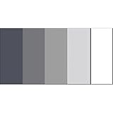 Quilled Creations Mixed Color Quilling Paper, 3/8-Inch, Grey, 100 Per Package