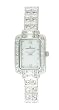 AK Anne Klein Women's Silver-Tone Crystal Accented Watch #10-8091MPSV