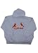 St. Louis Cardinals Big and Tall MLB Heavyweight Hooded Grey Sweatshirt, Size= XXXXX-Large