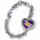 NBA Women's BH-LAL Heart Collection Los Angeles Lakers Watch
