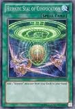 Yu-Gi-Oh! - Hieratic Seal of Convocation (GAOV-EN056) - Galactic Overlord - 1st Edition - Rare