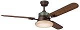 52 Structures Olde Bronze Ceiling Fan