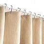 Organic Hemp Shower Curtain 72x72 Natural