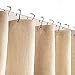Organic Hemp Full Wrap Around Shower Curtain 168"x72", Natural Color
