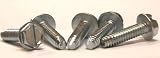 1/4-20 X 5/8 Type 1 TCS / Slotted / Hex Washer Head / Steel / Zinc / 3,000 Pc. Carton