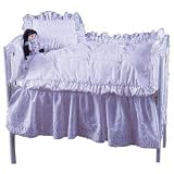 Sweet Dreams Portable Crib Bedding - Color Ecru