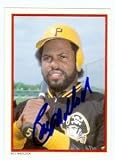 Bill Madlock Autographed/Hand Signed Baseball Card (Pittsburgh Pirates) 1984 Topps All Star Set #19
