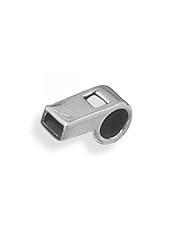 MMA Silver - Oxidized Whistle Bead