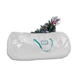 Household Essentials 6032 Christmas Tree Bag with Green Trim | Christmas Helpers
