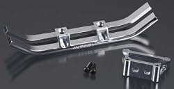 Team Integy Alloy Front Bumper w/Mount, Silver: Revo