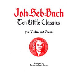 Carl Fischer Bach Brown: Ten Little Classics - Violin Solo by 