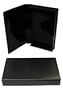 25 Empty Standard Black Replacement Black VHS Boxes With Out Center Hubs #VHBR30BK (Cases, Tapes, Clamshell, Clam Shell)