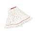 Rubbermaid FGC21306WH00 Large Swinger Loop Mop - 1" Headband, 4-Ply Cotton/Synthetic, White