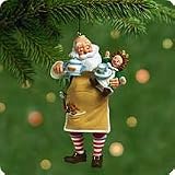 2001 Toymaker Santa - #2 Hallmark Keepsake Ornament