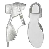 Topline Silver Holly Ballroom Shoes'