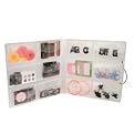 Craft Holder 12-Pocket Scrapbook Organizer - Frost
