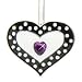 Finders Key Purse Dotted Heart Key Chain