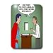 Rich Diesslins Funny Out to Lunch Cartoons - Regular 8 Hotel vs. Super 8 Hotel - Ligh...