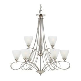 Denmark Chandelier in Imperial Silver