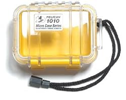 1010 Micro Case, Clear w/ yellow liner