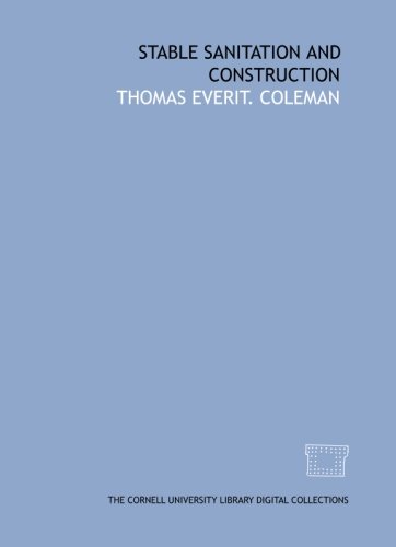 Stable sanitation and construction