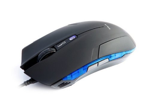 E-3lue Cobra EMS109BK High Precision Gaming Mouse with Side Control 1600dpi