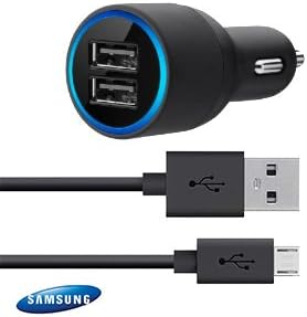 GemRay Premium Samsung S5 Car Charger - Outstanding And Envriomentaly Friendly Charging Power - Plus Now Get The Added Bonus Of Our Rapid 3.0 Sync Lead Included Free In The Price When You Buy Our Car Charger - The GemRay Samsung S5 Charger Not Only Looks The Best But Is The Best - Charge Two Devices At The Same Time On The Go Safely And Quickly - For Samsung S3/S4/S5 - 100% Money Back Guarantee