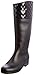 dav Women's Quilted English Knee-High Boot