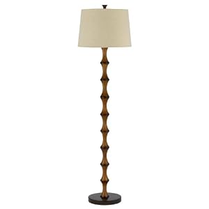 3 Way Resin Bamboo Floor Lamp - Bamboo