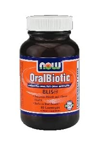 Now Foods Oralbiotic Blis K12, 60-Count ( Multi-Pack)