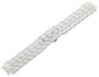 TechnoMarine 2749-INJ MoonSun 17-mm White Ceramic Bracelet with Push-Button Deployment Clasp