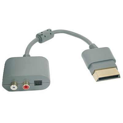 NEW Optical Audio Adapter for Xbox 360 HDMI AV Cable
