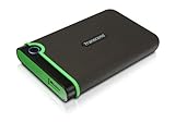 Transcend Information 1 TB USB 3.0 External Hard Drive - Military Drop Standards (TS1TSJ25M3)