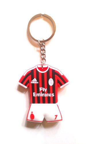 AC Milan Alexandre Pato #7 Home Jersey Keychain
