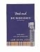 WEEKEND by Burberrys Vial (Sample) .07 oz Men