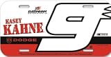 Kasey Kahne Number Style License Plate