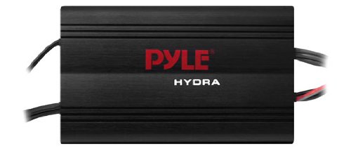 Pyle PLMRMP3B 4 Channel 800 Watt Waterproof Micro Marine Amplifier