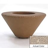 Wausau Sl476 Round Planter - Weatherstone Buff 36x18 Wausau Sl476 Round Planter - Weatherstone Buff 36x18